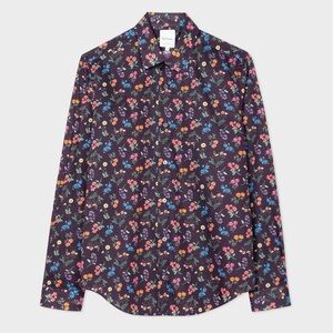 Paul Smith Soho Fit Liberty Print Cotton Shirt NWT